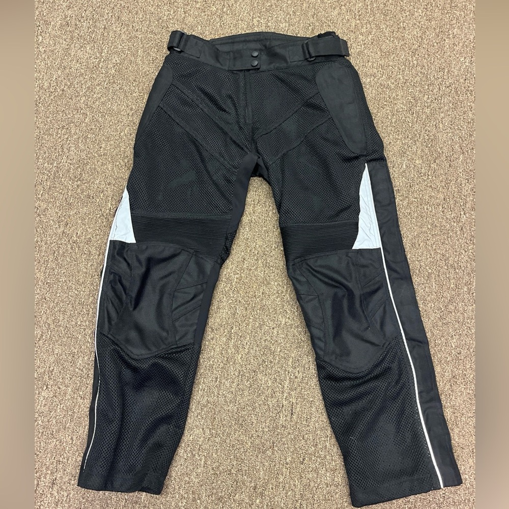 Tour Master Venture Air Pants Padded Vented Motorcycle Pants Womens Size XS 6-8